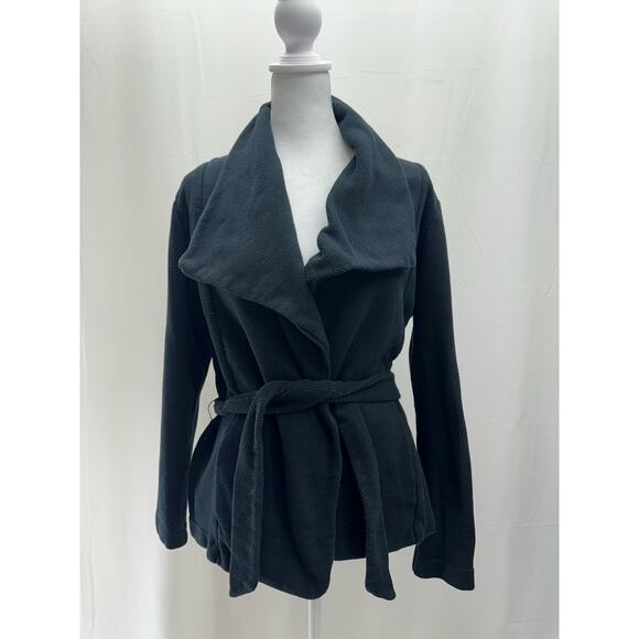 Banana Republic Jackets & Blazers - Banana Republic Black wrap cardigan jacket L